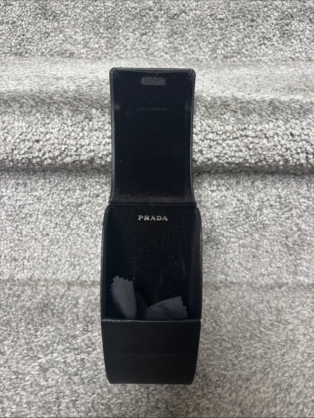 Prada Black Eyewear Case